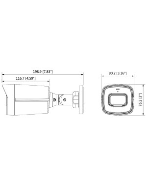 Camera Full HD 4in1, lentila 2.8 mm, IR 40 metri 